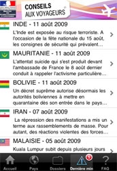 Le gouvernement lance une application pour l'iPhone Le gouvernement lance une application pour l'iPhone